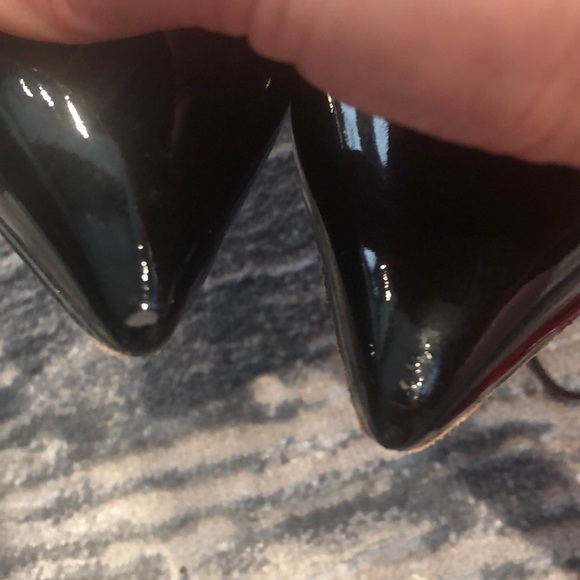 Classic Louboutin Pigalle 100 mm heels - Picture 7 of 8